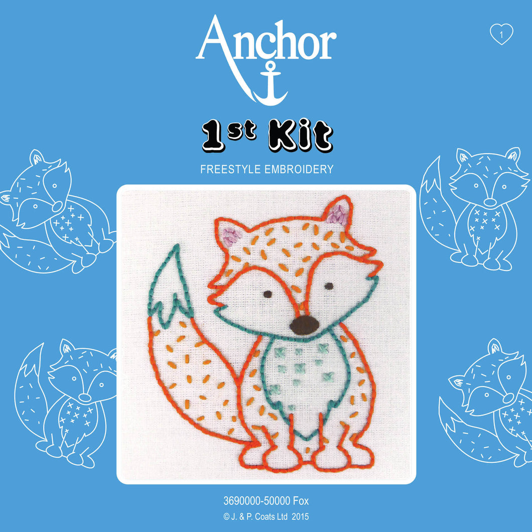 Anchor 1st Freestyle Embroidery - Fox