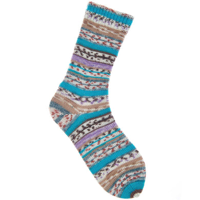Rico Superba Fair Isle 4 ply Sock Wool - 2 Colours