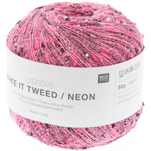Load image into Gallery viewer, Rico Make it Tweed Neon