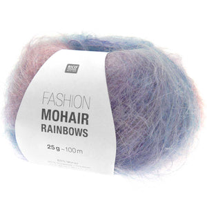 Rico Fashion - Mohair Rainbows 4ply - 6 Colours