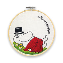 Load image into Gallery viewer, The Crafty Kit Company Embroidery Kit - MOOMINS - Moominpappa Snoozing