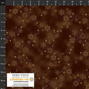 Christmas Snowflakes - 100% Cotton