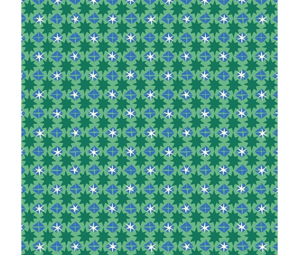Liberty Christmas Collection - Merry & Bright - Starlit Sparkle - 100% Cotton