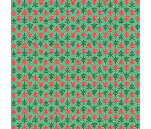 Liberty Christmas Collection - Merry & Bright - Festive Firs - 100% Cotton