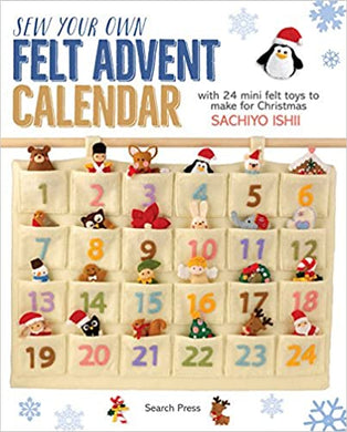 Felt Advent Calendars - with 24 mini felt toys to sew
