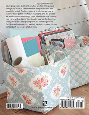 Debbie Shore - Sew Useful - 23 simple storage solutions for the home