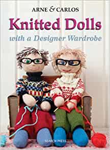 Knitted Dolls with a designer wardrobe