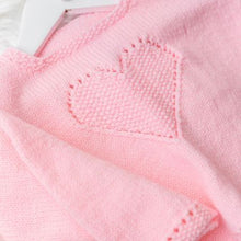 Load image into Gallery viewer, Little Sweet Heart Jumper - Knitting Kit