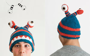 Monster Hats - 15 Scary Head Warmers to Knit