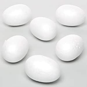 Polystyrene Eggs - 4 Sizes