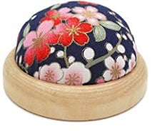 Load image into Gallery viewer, Floral Wrist/Clip/Sewing Machine Pin Cushion