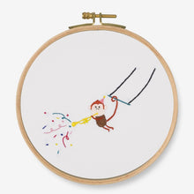 Load image into Gallery viewer, DMC Cross Stitch Kit - Trumpet! Monkey