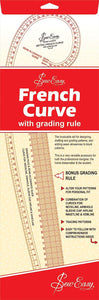 Ruler - French Curve with grading rule - Sew Easy