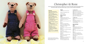 Knitted Teddies - 15 patterns for well dressed bears