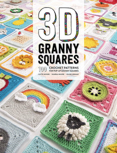 3D Granny Squares - 100 Crochet Patterns