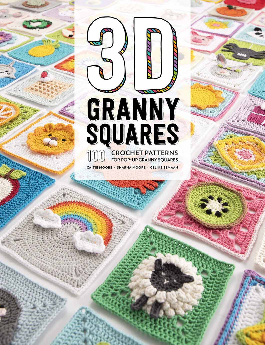 3D Granny Squares - 100 Crochet Patterns