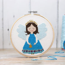 Load image into Gallery viewer, The Crafty Kit Company Cross Stitch - Angel