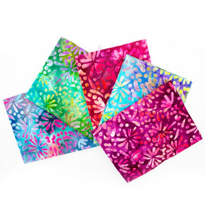 Fat Quarter Pack - Batik - 18 Designs