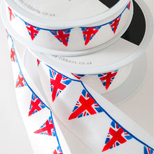 Load image into Gallery viewer, Jubilee Patterned Ribbon by the metre