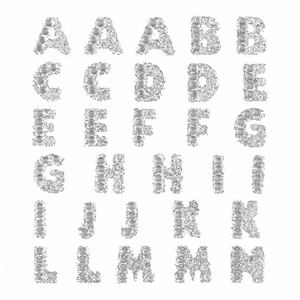 Diamante Letters - 55 in total