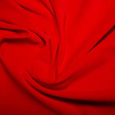 Velvet - 100% Cotton - Red