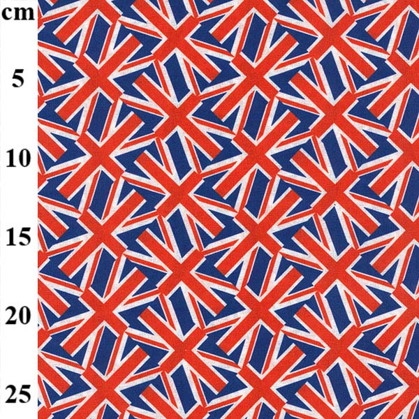 Union Jack Flags - Diagonal - 100% Cotton