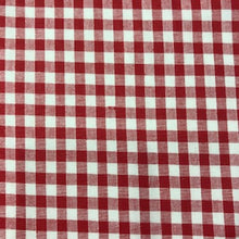 Load image into Gallery viewer, Gingham - 100% Cotton - Red