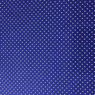 Pin Spot - 100% Cotton - Royal Blue
