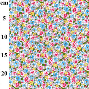 Cotton Poplin - Colourful Floral