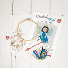 Load image into Gallery viewer, The Crafty Kit Company Cross Stitch - Angel