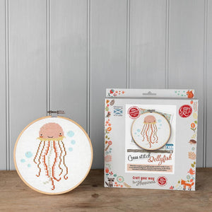 The Crafty Kit Company Cross Stitch - Jellyfish