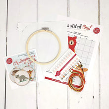 Load image into Gallery viewer, The Crafty Kit Company Cross Stitch - Owl