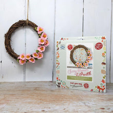 Load image into Gallery viewer, The Crafty Kit Company - Felt Cherry Blossom Wreath Sewing Kit