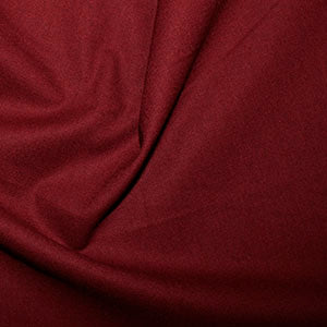 Plain Cotton - Rose & Hubble - Claret- 100% Cotton