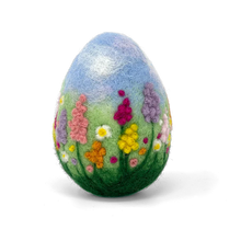 Load image into Gallery viewer, The Crafty Kit Company - Cottage Garden Egg Needle Felting Kit