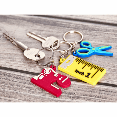 Sewing Themed Keyring - Novelty
