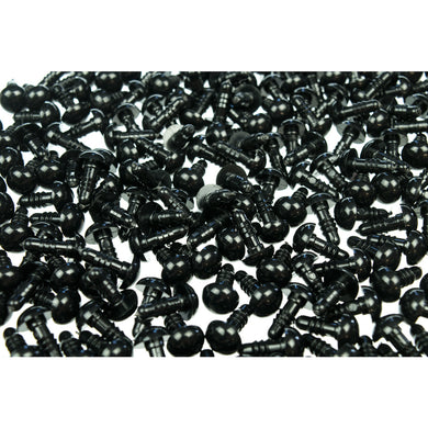 Safety Eyes for toy making - Black