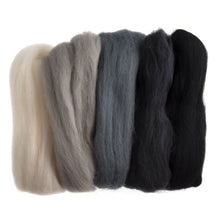 Load image into Gallery viewer, Needle Felting Wool Roving - Mixed Bags - 50gm
