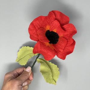 The Crafty Kit Company - Felt Poppy Craft Kit