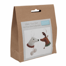 Load image into Gallery viewer, Christmas Deer &amp; Polar Bear Sewing Kit