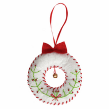 Load image into Gallery viewer, Christmas Wreath Sewing Kit