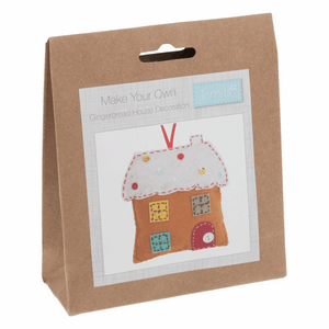 Christmas Gingerbread House Sewing Kit