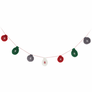 Christmas Bauble Garland Crochet Kit