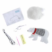 Load image into Gallery viewer, Polar Bear Sewing Kit