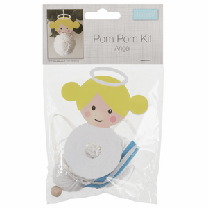 Christmas Angel Pom Pom Decoration Kit