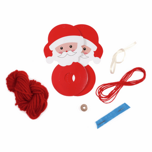 Christmas Santa Pom Pom Decoration Kit