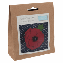 Load image into Gallery viewer, Poppy Brooch Sewing Kit
