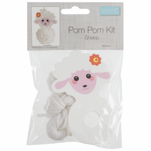 Sheep Pom Pom Decoration Kit