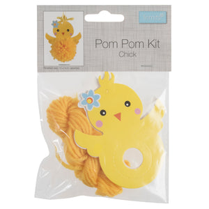 Chick Pom Pom Decoration Kit