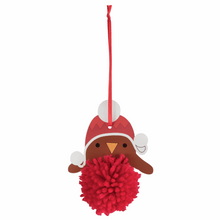 Load image into Gallery viewer, Christmas Robin Pom Pom Decoration Kit